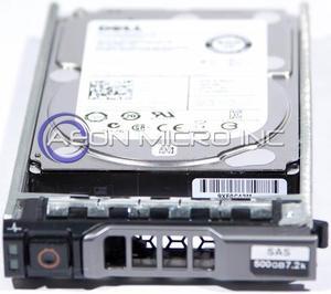 Dell Compatible 500GB 7.2K 6Gb/s 2.5" SAS HD -Mfg# 55RMX (Comes with Drive and Tray)