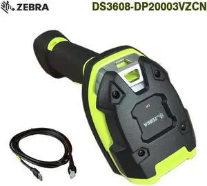 Zebra DS3608-DP20003VZCN 1D/2D/DPM Ultra-Rugged Handheld Barcode Scanner Reader Zebra DS3608-DP20003VZCN 1D/2D/DPM Ultra-Rugged Handheld Barcode Scanner Reader