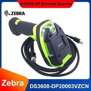 Zebra DS3608-DP20003VZCN Bluetooth DPM QR Code 2D 1D Barcode Scanner W/USB Cable Zebra DS3608-DP20003VZCN Bluetooth DPM QR Code 2D 1D Barcode Scanner W/USB Cable