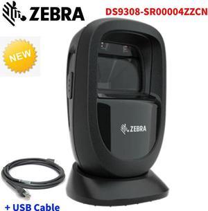 New Zebra DS9308-SR00004ZZCN 1D 2D Desktop Hands-free Barcode Scanner w USB Cable