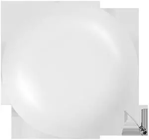 Surecall 5G Ultra Thin Ceiling-Mount Ultra-Wideband with Band 71 Indoor Antenna - White - N Female Connector