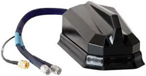 Airgain AntennaPlus AP-Double Cell/LTE & GPS Antenna - Thread Mount - Black - AP-CCG-Q-BL