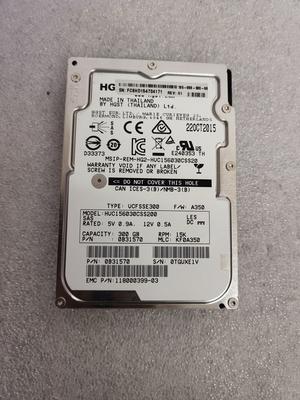 HGST HUC156030CSS200 2.5" 300GB SAS 12Gb/s 15K RPM 128M 512N 0B28955