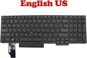 US for Thinkpad Keyboard for Laptop Clevo for Lenovo p52 E580 E585 E590 E595 T590 P53S L580 L590