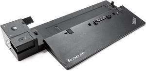 Lenovo ThinkPad Ultra Dock 40A2 Replicator Docking Station 04W3951 00HM917 For L440, L450, L460, L470, L540, L560, P50s, P51s, T440, T440p, T440s, T450, T450s, T460, T460p, T460s Laptop Notebook