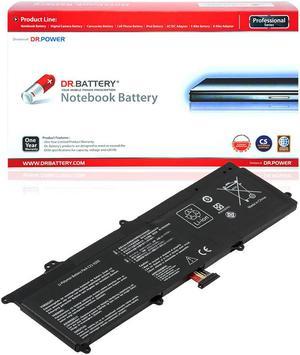 DR. BATTERY C21-X202 Laptop Battery Compatible with Asus VivoBook X202E S200E X201E Q200E Series X202E-DH31T S200E-RHI3T73 S200E-CT158H S200E-0143KULV987 Q200E-BHI3T45 [7.4V / 33Wh]