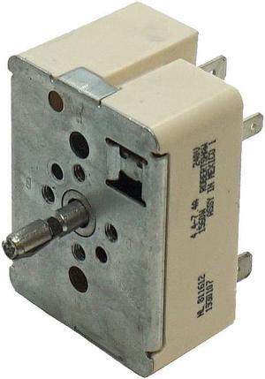 Supco Top Burner Infinite Switch for General Electric, WB24T10029, ES10029