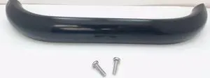 Microwave Door Handle, Black, for Frigidaire, AP4561001, PS2583001, 5304477398