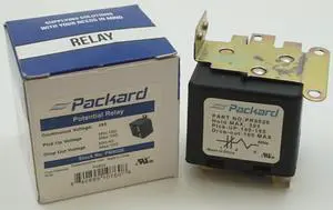 Packard Potential Relay, 395 Voltage, 180-195 pick up, 40-100 drop off, PR9026