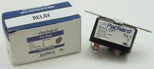 Packard SPST-NO Switching Fan Relay, 24 Coil Voltage, 16 Resistive Amps, PR290Q