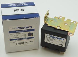 Packard Potential Relay, 495 Voltage, 323-352 pick up, 135 drop off, PR9068