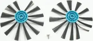 Bissell EV675 Multi Surface Robotic Vacuum Edge Brushes and Screws, 2Pk, 1618522