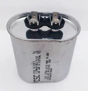Packard Run Capacitor, Oval, 30 Mfd., 370 Volt, POC30, 30-370