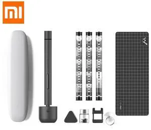 Wowstick 1F Pro Mini Precision Electric Screwdriver Cordless Lithium Battery Powered LED Light 56pcs Bits Steel Set Wowcase Bit Holder Wowstick 1F Pro Mini Precision Electric Screwdriver Cordless Lithium Battery Powered LED Light 56pcs Bits Steel Set Wowcase Bit Holder