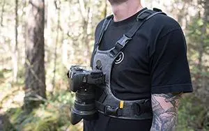 Cotton Carrier G3 1 Camera Harness Gray 686Grey