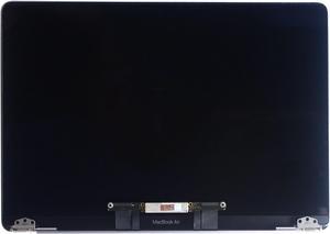 Screen Replacement for MacBook Air A1932 2018 EMC3184 MRE82LL/A 13.3" Retina LCD Display Screen Complete Top Full Assembly w/Cover(Space Gray)