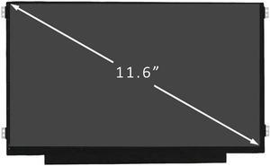 N116BCN-EA1 11.6" 1366x768 LCD Display Touch Digitizer Screen Replacement Assembly 40pins
