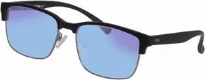 SHINU TR90 Frame Red Green Color Blind Glasses Spectacles Men Women Color-Blindness Glasses-CB018(C20,matt black)