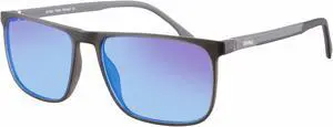 SHINU Full Frame Style Color Blind Glasses Colorblindness Glasses Color Weakness Glasses Spectacles Unisex-CB078(C5,transparent grey)