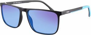 SHINU Full Frame Style Color Blind Glasses Colorblindness Glasses Color Weakness Glasses Spectacles Unisex-CB078(C2,black&blue)
