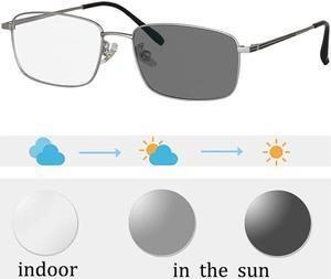 Men glasses Titanium Glasses Photochromic lenses men minus sight glasses for presbyopia or myopia  glasses man prescription glasses custom sh8322