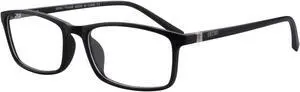 SHINU Monitor Users Anti Blue Light Reading Glasses Computer Glasses Anti fatigue Computer Farsighted Glasses-SH074(MATTE BLACK)