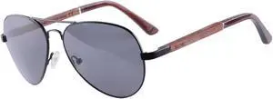 SHINU Men Aviator Sunglasses Polarized UV400 Sun Protection Eyeglasse - 1570
