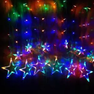 eco4life Star Curtain String Light - SSL138