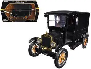 1925 Ford Model T Paddy Wagon Black 1/24 Diecast Model Car by Motormax