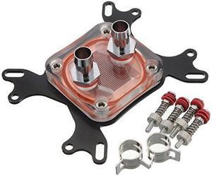 CPU Water Cooling Block Waterblock 50mm Copper Base Cool Inner Channel