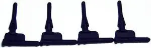 L shape PC Chassis Rubber Screw Pin,Good Elasticity For CPU cooling fan fixed Shock Absorption 20PCS