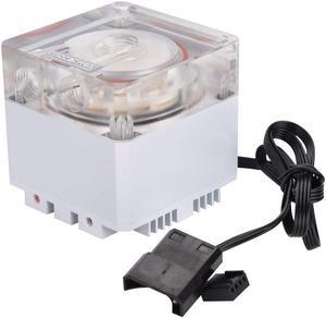 Low Noise CPU Water Cooling Pump 3000RPM Fast Heat Dissipation Cool System-Silver