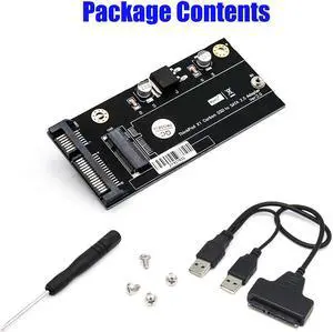 20+6 Pin SSD to SATA 2.5 or USB Adapter with USB 2.0 Cable for Thinkpad Lenovo X1 Carbon