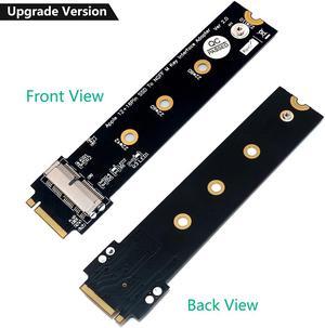 PCIe SSD to M.2 Key M Adapter Card for 2013 2014 2015 2016 2017 MacBook Air Pro Retina Hard Drive Converter to NGFF M2