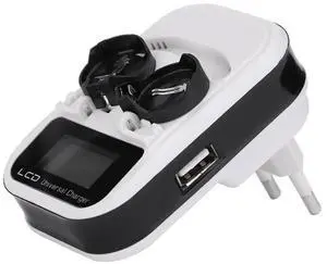 3.6V LCD EU Plug Button Battery Charger Recharging for LIR2016/LIR2025/LIR2032/ML2016/ML2025/ML2032 Indicator intelligent 2-Slot