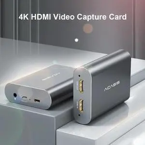 4K 1080P HDMI Capture Card Live Game DVD Video Recorder Box Dongle Grabber Type-C 2.0 Record Box for NS Switch for XBOX