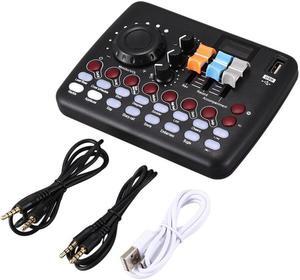 Sound Card Mobile Phone Sound Card Computer Live Broadcast Equipment Set for Live Recording