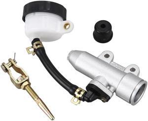 9010-080400 Motorcycle Brake Master Cylinder Assembly Foot Brake Master Cylinder Pump for CF500 ATV UTV Go Kart Quad