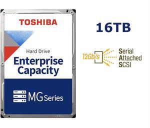MG08SCA16TE 16TB Toshiba SAS 12 Gb/s 512MB 3.5 Inch 7200 RPM Enterprise HDD for Dell HP Lenovo Supermicro Server Hard Drive