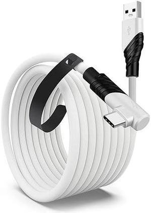 Link Cable 10/16 FT for VR Devices, High Speed Data Transfer USB 3.0 to USB C Cable Connect to Gaming PC for Steam VR Games