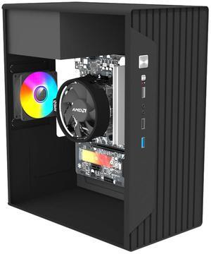 WEIMISEN Gaming Desktop, Apu PC, AMD Ryzen 7 5700G Cpu, Radeon Graphics 8 Cores2000 MHz  Gpu, A520 Chipsets,Wireless Onboard, 32G RAM (16GB*2) DDR 3200, 1TB M. 2 NVMe SSD, Win 11 Pro
