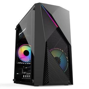 WEIMISEN Gaming Desktop, PCIe4.0 PC, AMD Ryzen 5 5600 CPU (32M L3), RX 6650XT Gpu, B550 Chipsets (Wifi, 4 DIMM slots), 32G RAM (16G*2) DDR4 4000Mhz, 128G M.2 NVMe SSD(system) + 1T Sata SSD, Win11 Pro