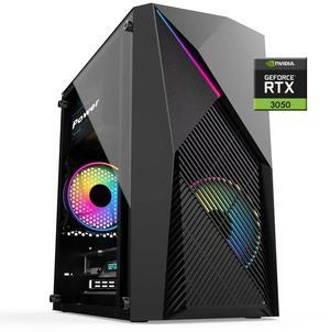 WEIMISEN Gaming Desktop, PCIe4.0 PC, AMD Ryzen 5 5600 CPU (32M L3), RTX 3050 6GD6 Gpu, B550 Chipsets, 16G RAM (8G*2) DDR4 3600Mhz,1T M.2 NVMe Gen4, Wifi 6, Bluetooth 5, Win11 Pro