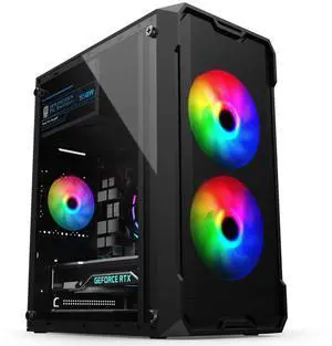 WEIMISEN Gaming Desktop, AM5 PC, AMD Ryzen 5 8400F CPU (4.2 ~ 4.7GHz), Intel  Arc A380 6GD6 GPU, B650 Chipsets, 16G RAM DDR5 5200Mhz,1T M.2 SSD, Wifi 6, Bluetooth 5, Win11 Pro