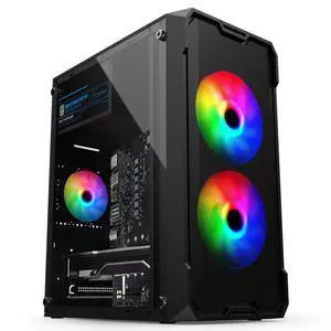 WEIMISEN Gaming Desktop, AMD Ryzen 7 9700X (iGPU), Nvidia GeForce RTX 5060 8G, B650 Motherboard, 32G RAM DDR5 5600Mhz (16G*2), 1T M.2 SSD, Wifi 6, Bluetooth 5, 550W PSu, Win11 Pro pre-built