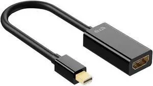Gillbro's Mini Display Port to HDMI 4K@30HZ, Gold Plated Mini Displayport(Thunderbolt Port) to HDMI Converter Adapter 4Kx2K for Mac Book,Mac Book air, iMac, and More with MDP