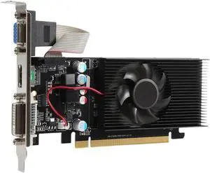 Aomoproing FOR GT210 1GB DDR2 64Bit Graphics Card PCIE 2.0 GPU HDMI-Compatible DVI VGA Desktop Video Card