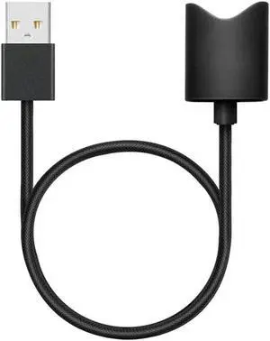Aomoproing USB Interface Charging Cable for Vuse Alto Magnetic Charger Cord Universal Design 45cm (Black USB-A)