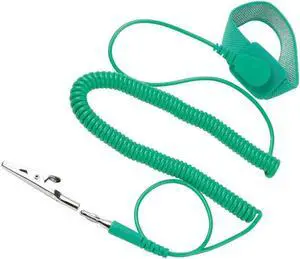 Aomoproing 3m Bracelet Electrician For Sensitive Electronics Repair Work Tools ESD With Grounding Wire Elastic Band Anti Static Wrist Strap