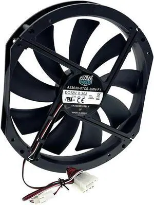 Aomoproing FOR Large Size Air Flow Computer Case Fan,230mm 23cm 12V Mute Low Noise Cooling,230X200X30mm A23030-07CB-3MN-F1 DF2303012SELN